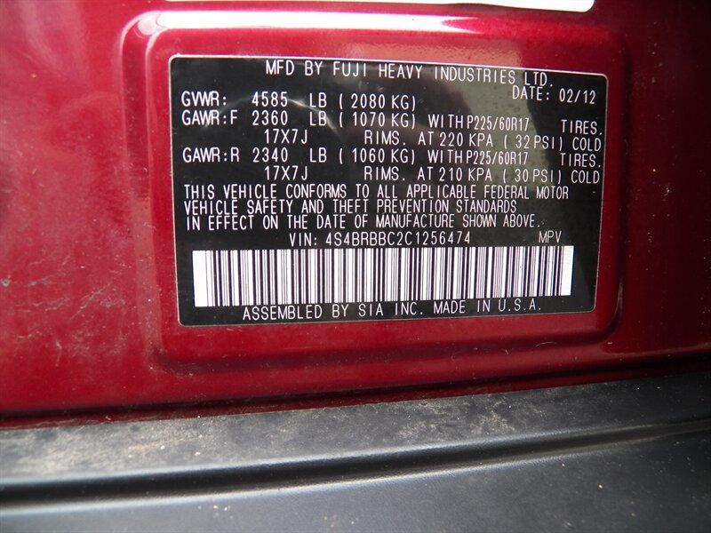 Used 2012 Subaru Outback 2.5i Premium AWD/4WD image 20