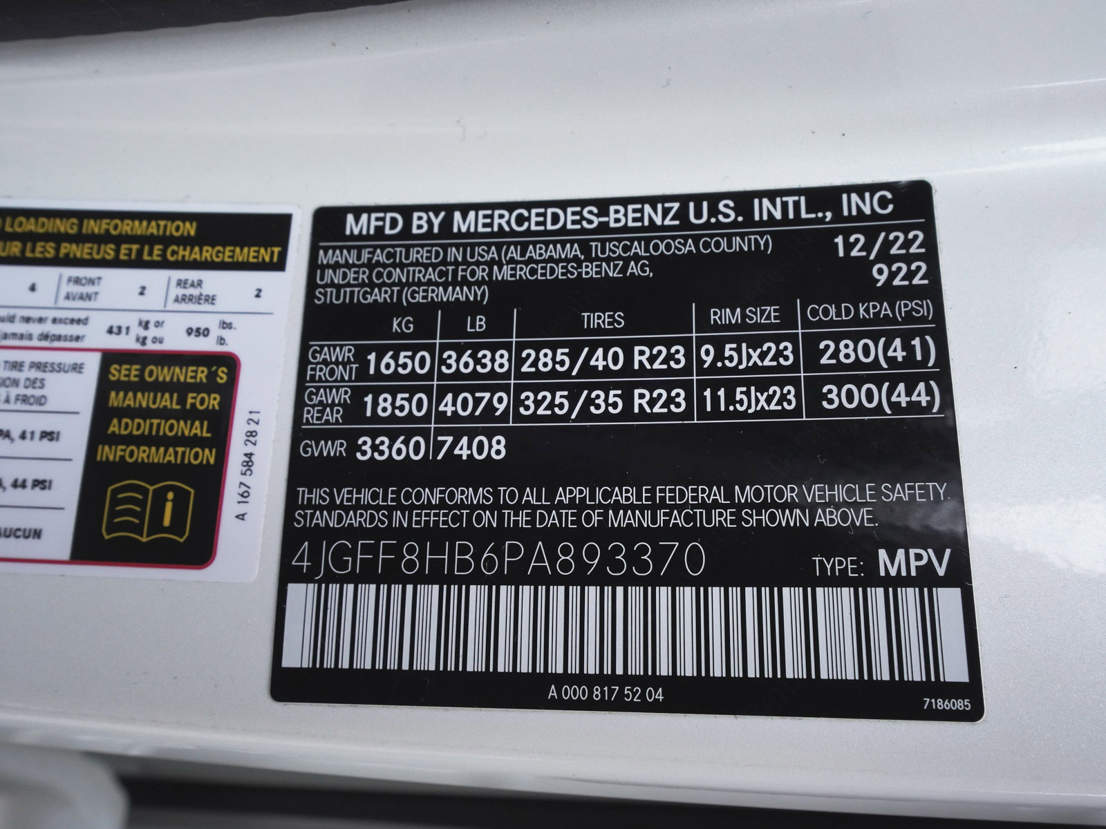 Used 2023 Mercedes-Benz Maybach GLS 600 4MATIC image 18