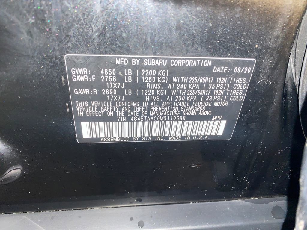Used 2021 Subaru Outback AWD/4WD image 26