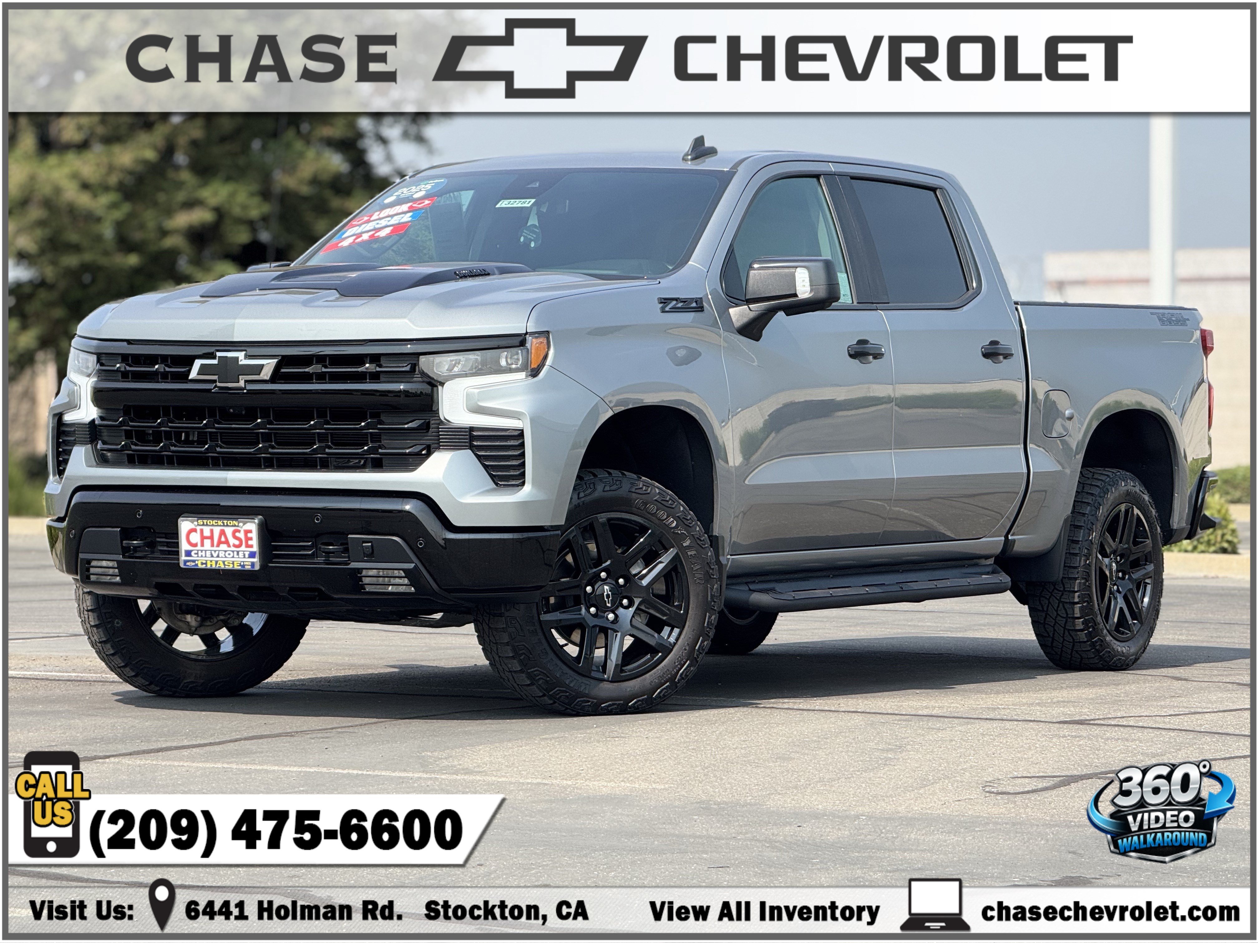 Certified 2025 Chevrolet Silverado 1500 LT Trail Boss w/ LT Trail Boss Premium Package AWD/4WD image 1