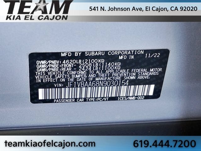 Used 2022 Subaru WRX AWD/4WD image 39