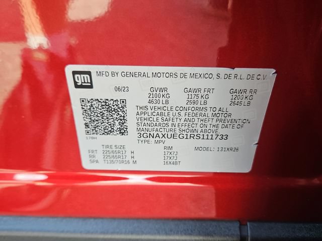 Certified 2024 Chevrolet Equinox LT AWD/4WD image 31