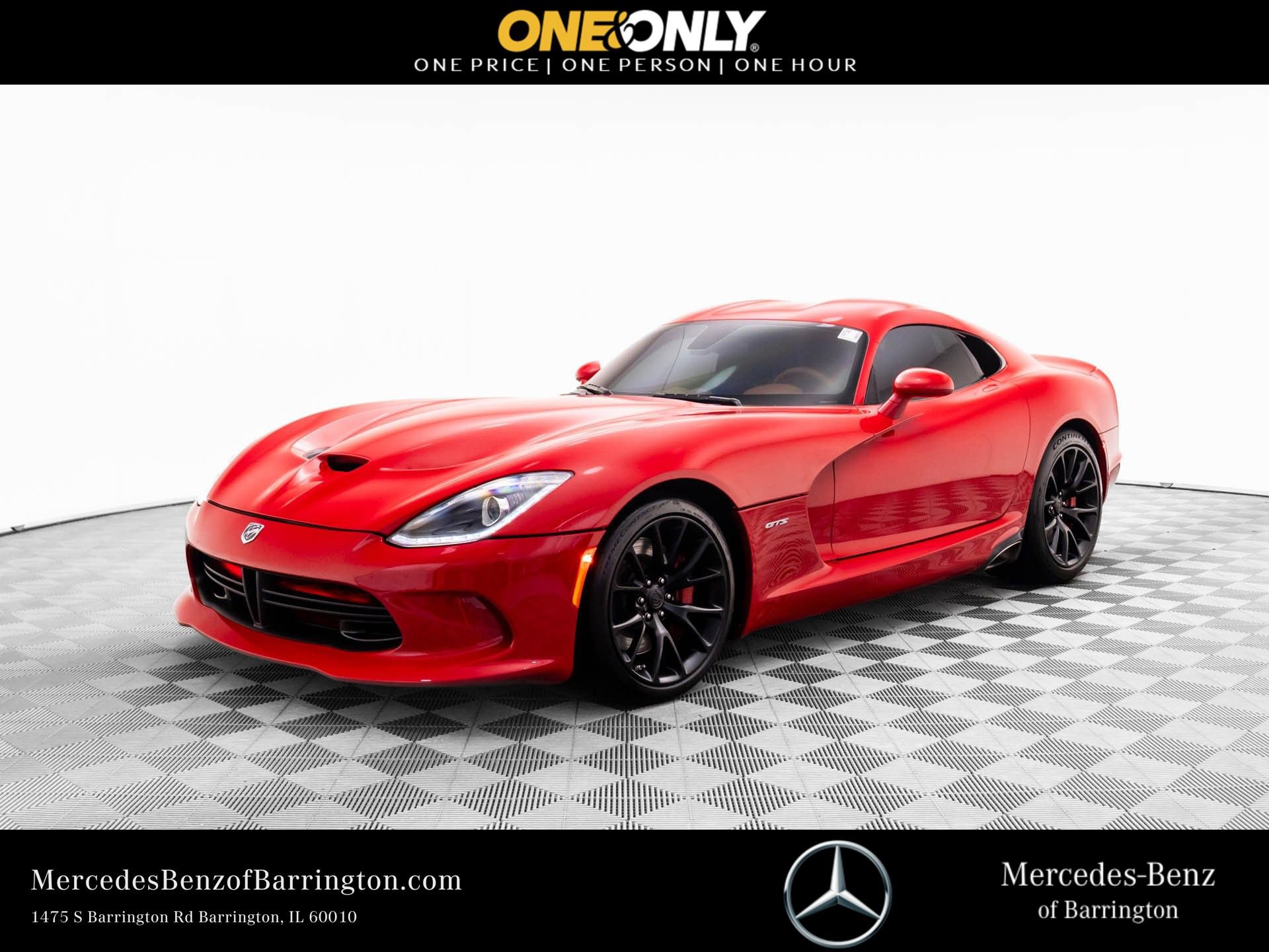 Used 2013 SRT Viper GTS w/ GTS Laguna Interior Pkg