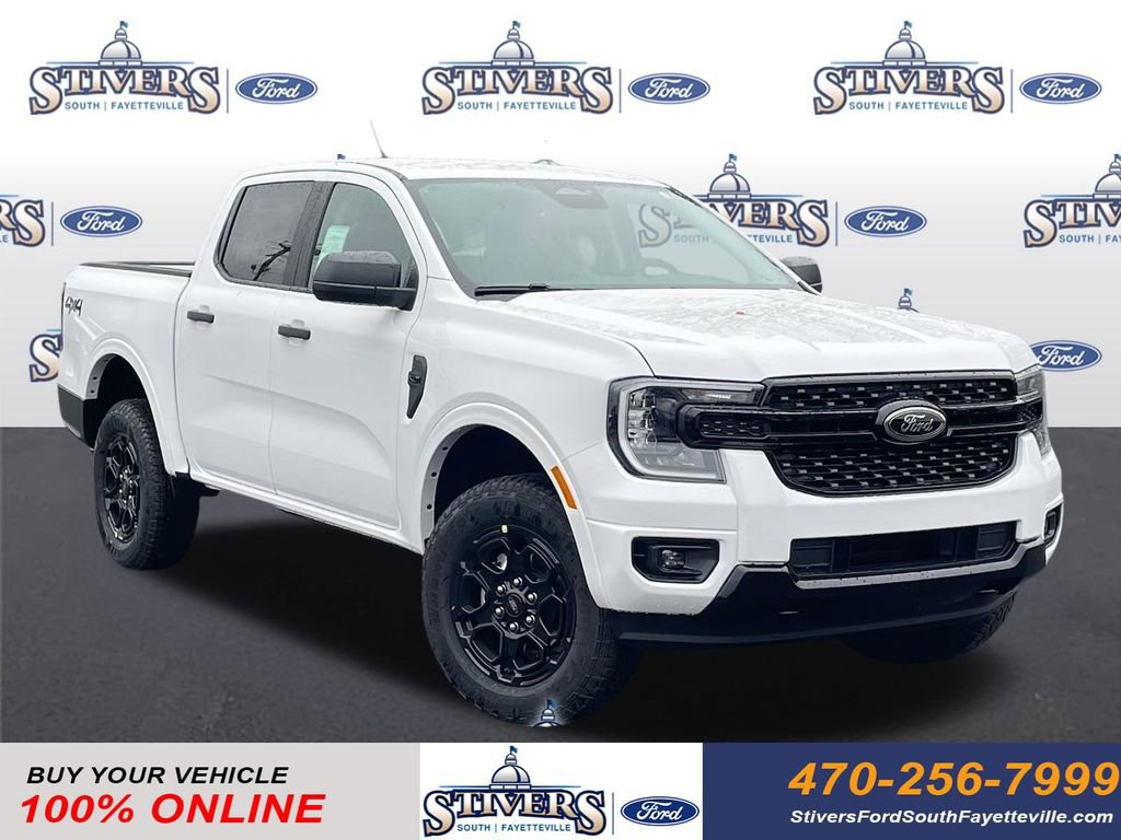 New 2025 Ford Ranger XLT w/ Black Appearance Package