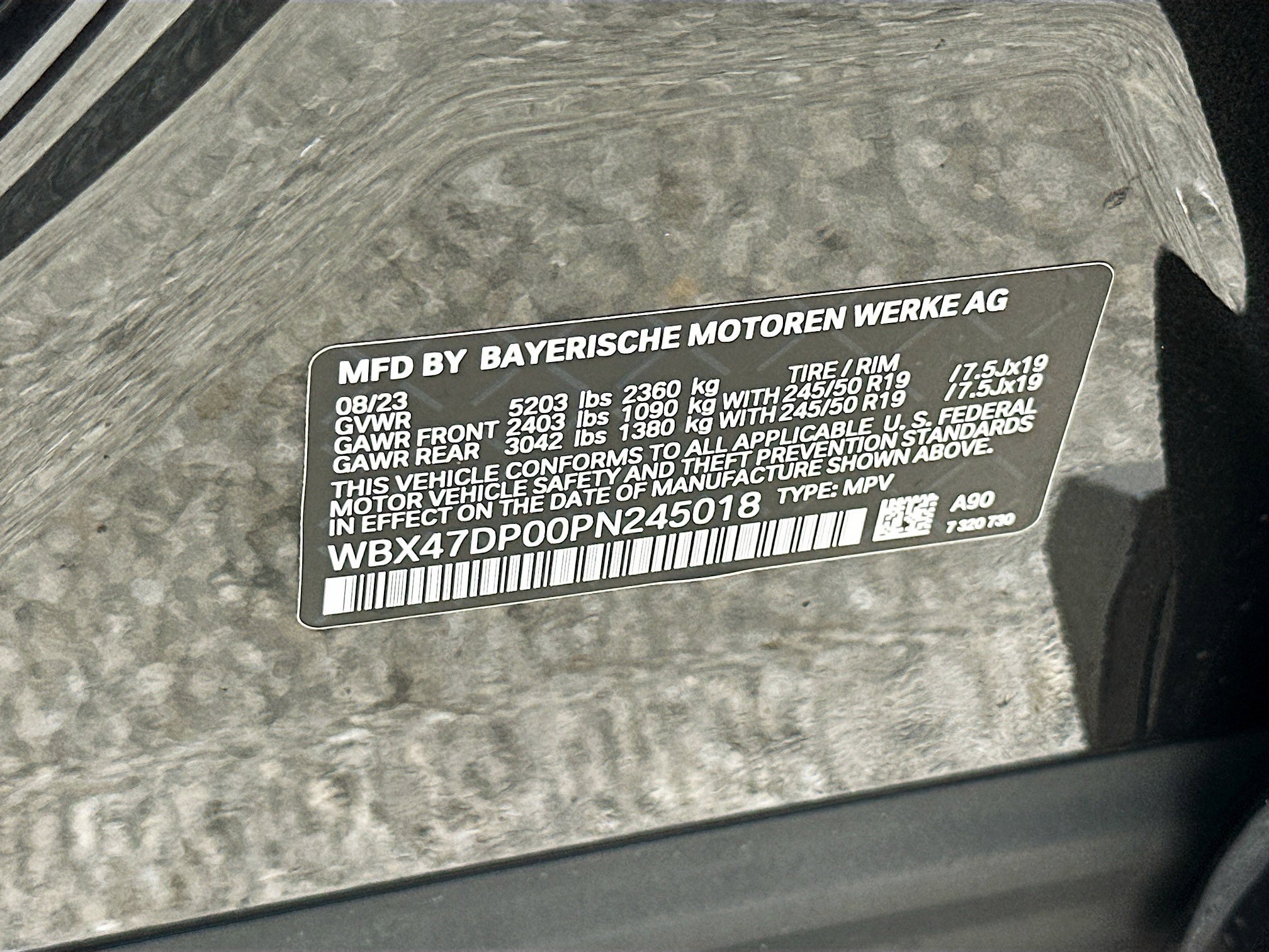 Used 2023 BMW X3 sDrive30i w/ Convenience Package w/ZPA image 35