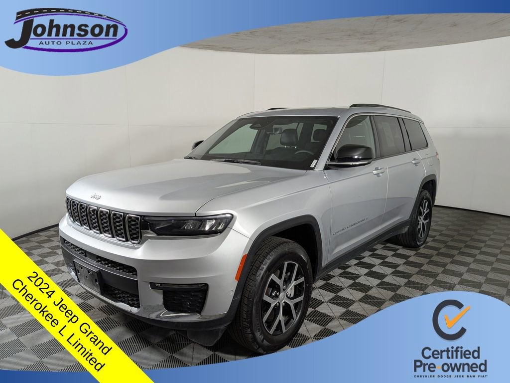Certified 2024 Jeep Grand Cherokee L Limited w/ Luxury Tech Group II