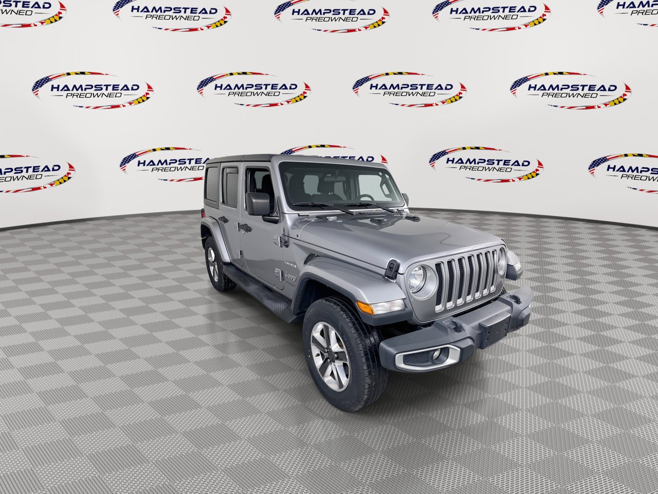 Used 2020 Jeep Wrangler Unlimited Sahara w/ Cold Weather Group AWD/4WD image 2