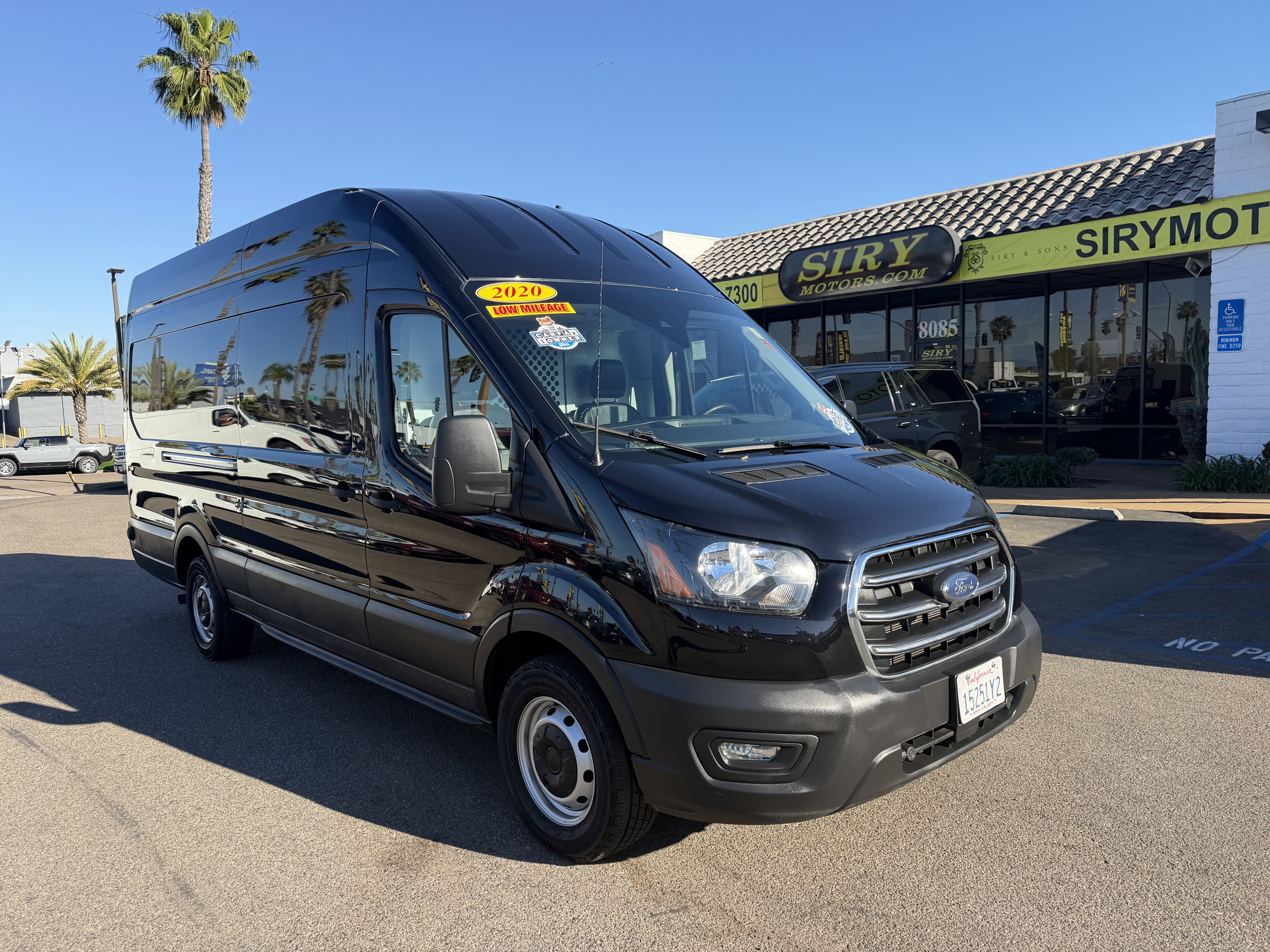 Used 2020 Ford Transit 250 148 High Roof Extended w/ Load Area Protection Package image 1