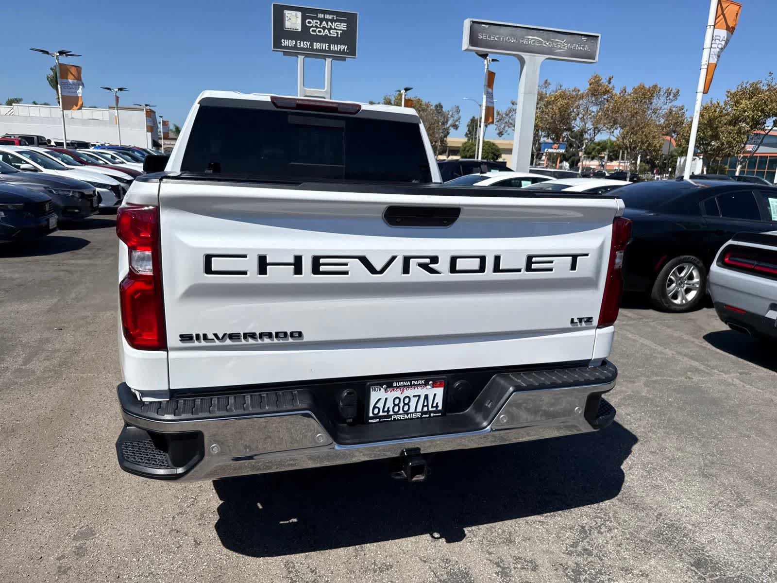 Used 2021 Chevrolet Silverado 1500 LTZ w/ LPO, Dark Essentials Package RWD image 19