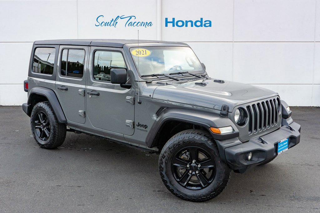 Used 2021 Jeep Wrangler Unlimited Sport image 2