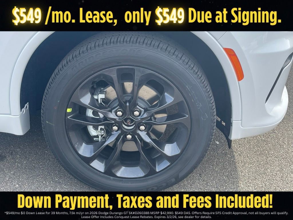 New 2026 Dodge Durango GT w/ Blacktop Package image 10