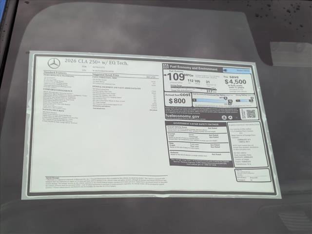 New 2026 Mercedes-Benz CLA 250+ image 18