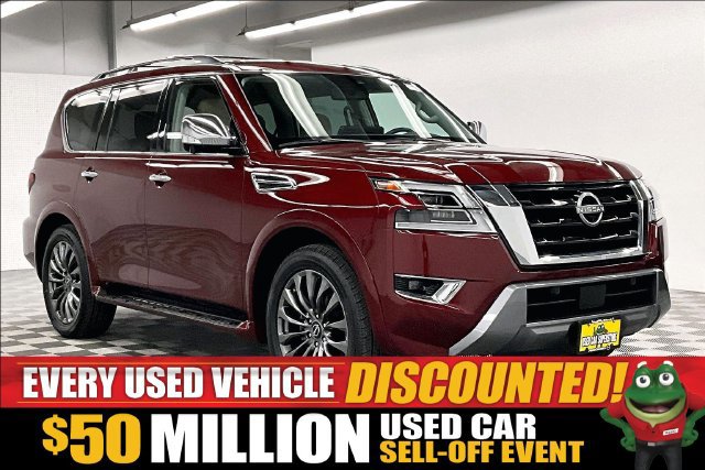 Used 2024 Nissan Armada Platinum w/ Captain's Chairs Package AWD/4WD image 1