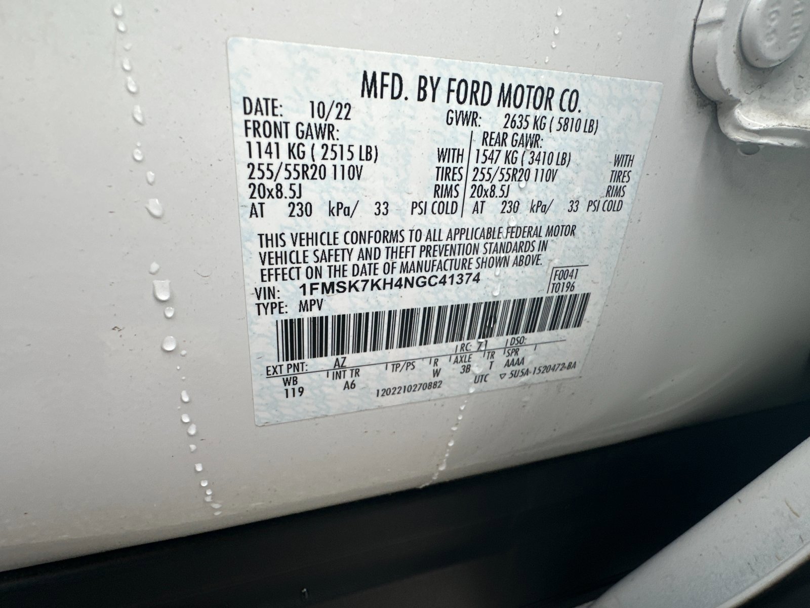 Certified 2022 Ford Explorer ST-Line image 31