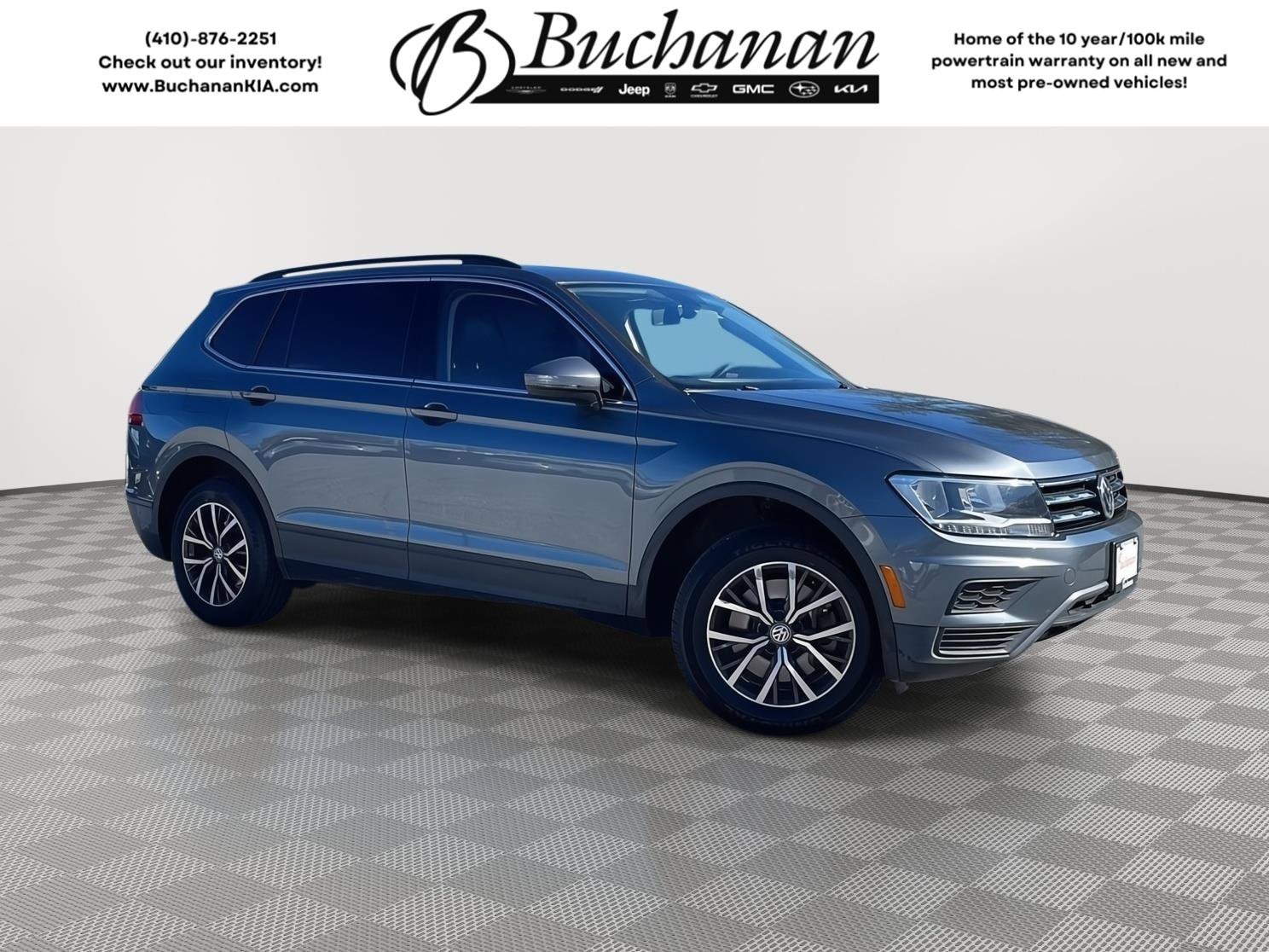 Used 2019 Volkswagen Tiguan SE w/ Panoramic Sunroof Package