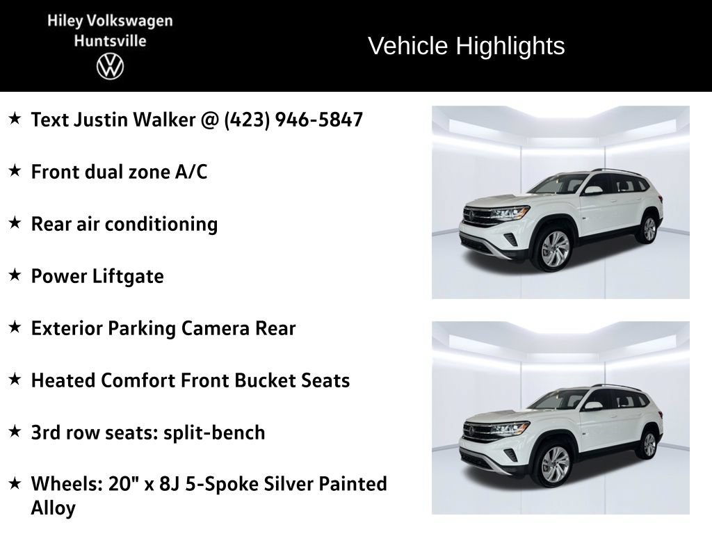 Used 2022 Volkswagen Atlas SE FWD image 6