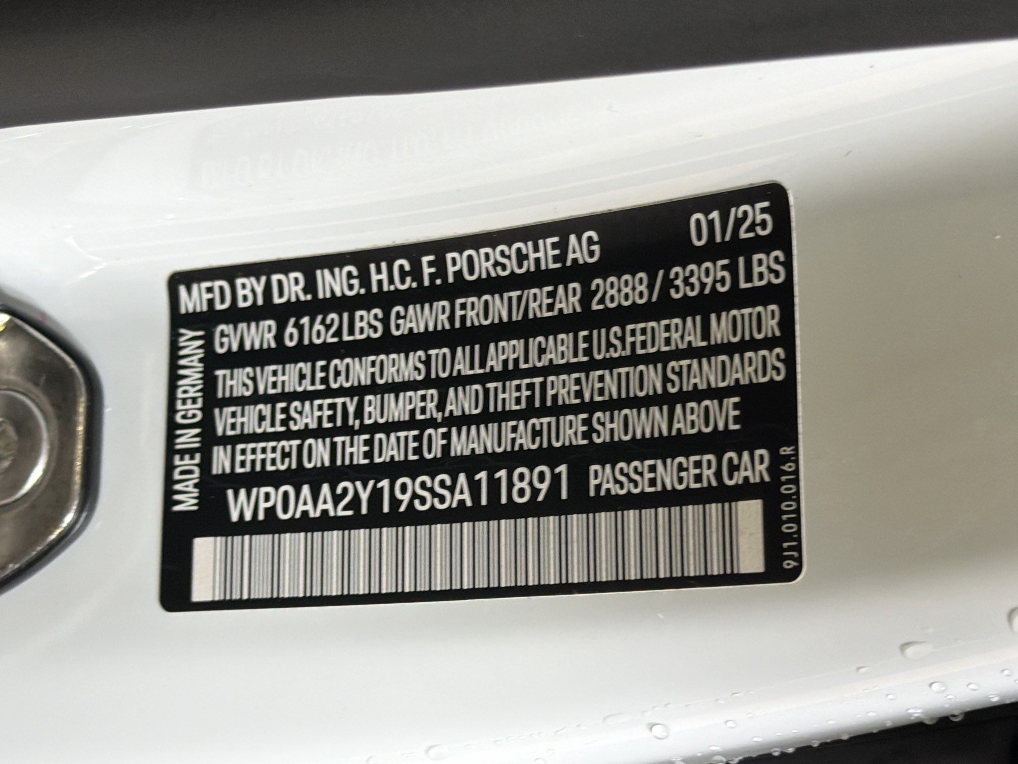 Certified 2025 Porsche Taycan RWD image 42