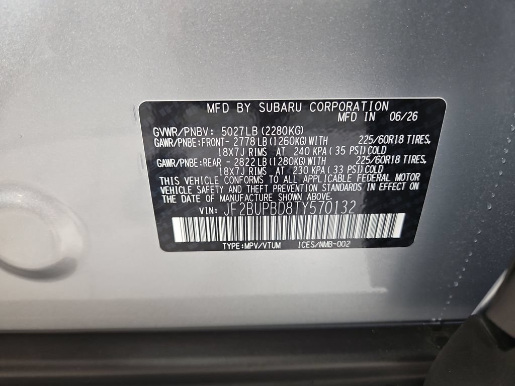 New 2026 Subaru Outback Premium AWD/4WD image 30