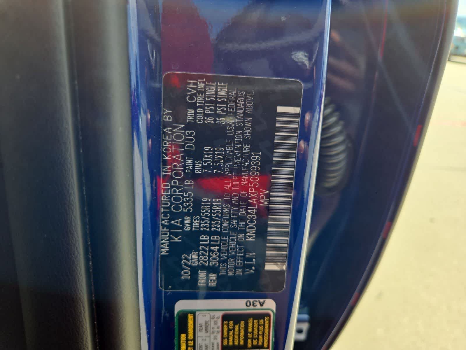 Certified 2023 Kia EV6 Wind w/ Wind Technology Package RWD image 35
