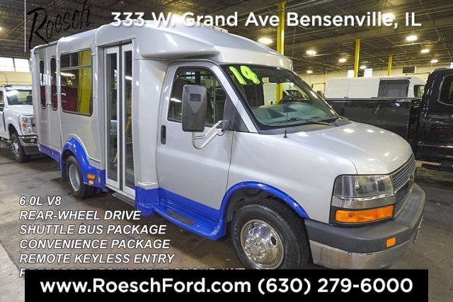 Used 2014 Chevrolet Express 3500 w/ Shuttle Bus Package