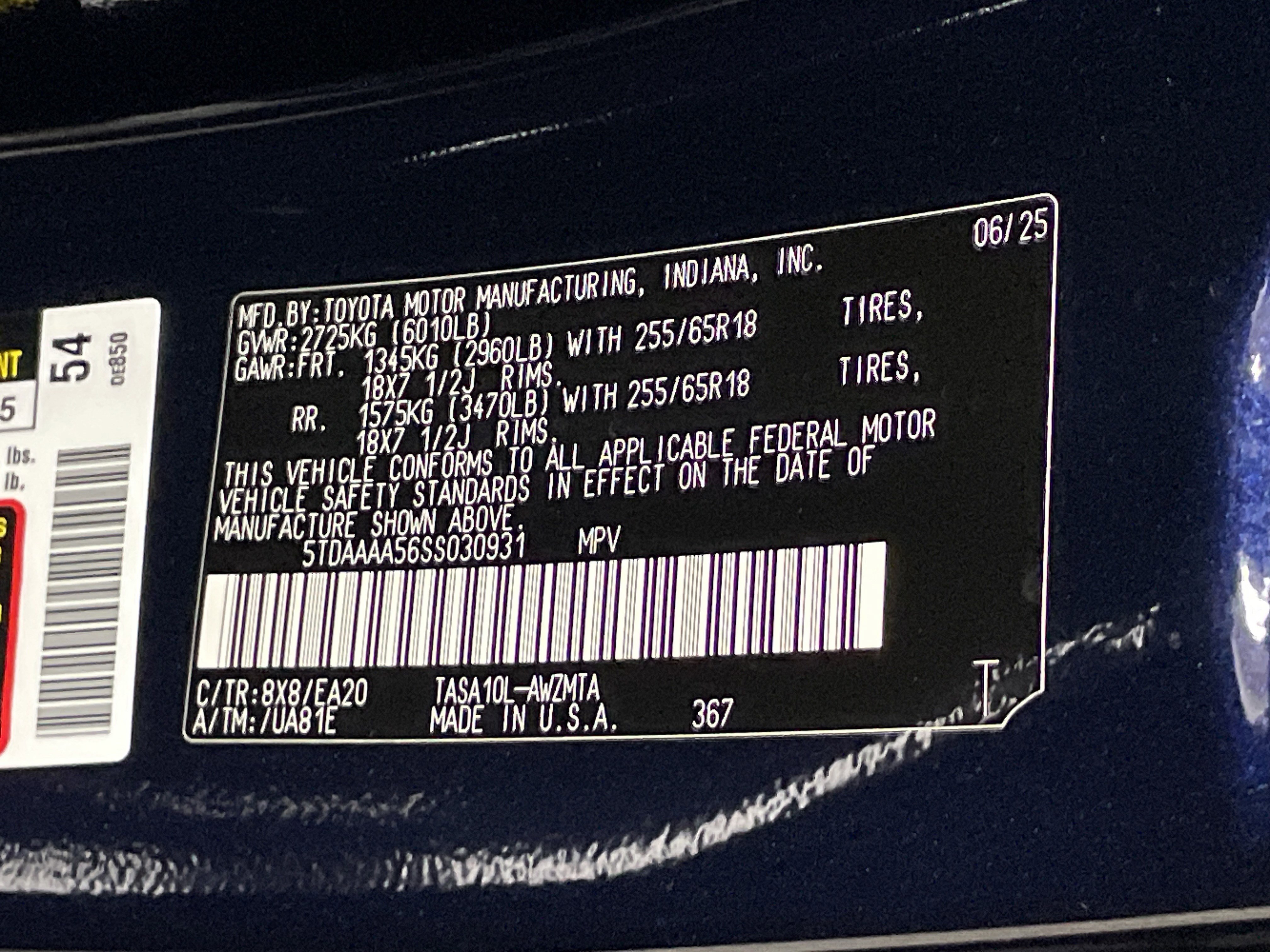 Used 2025 Toyota Grand Highlander FWD image 36