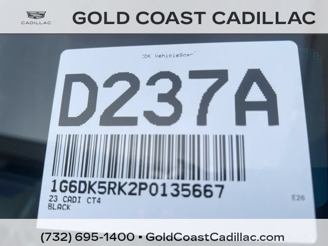 Used 2023 Cadillac CT4 Luxury w/ Sun And Sound Package AWD/4WD image 25