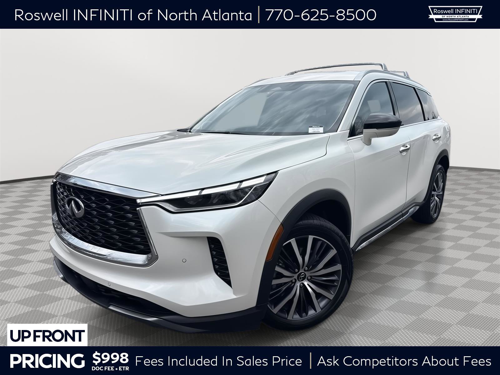Used 2023 INFINITI QX60 Sensory w/ Cargo Package AWD/4WD image 1