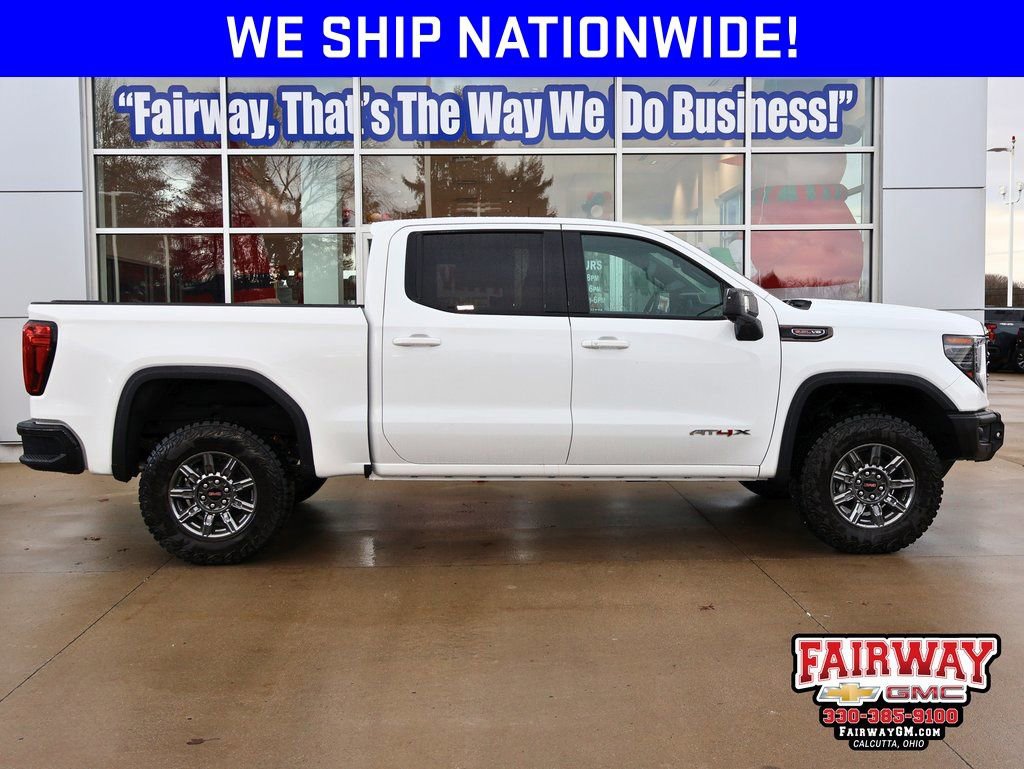 New 2026 GMC Sierra 1500 AT4X w/ LPO, Black Badging Package