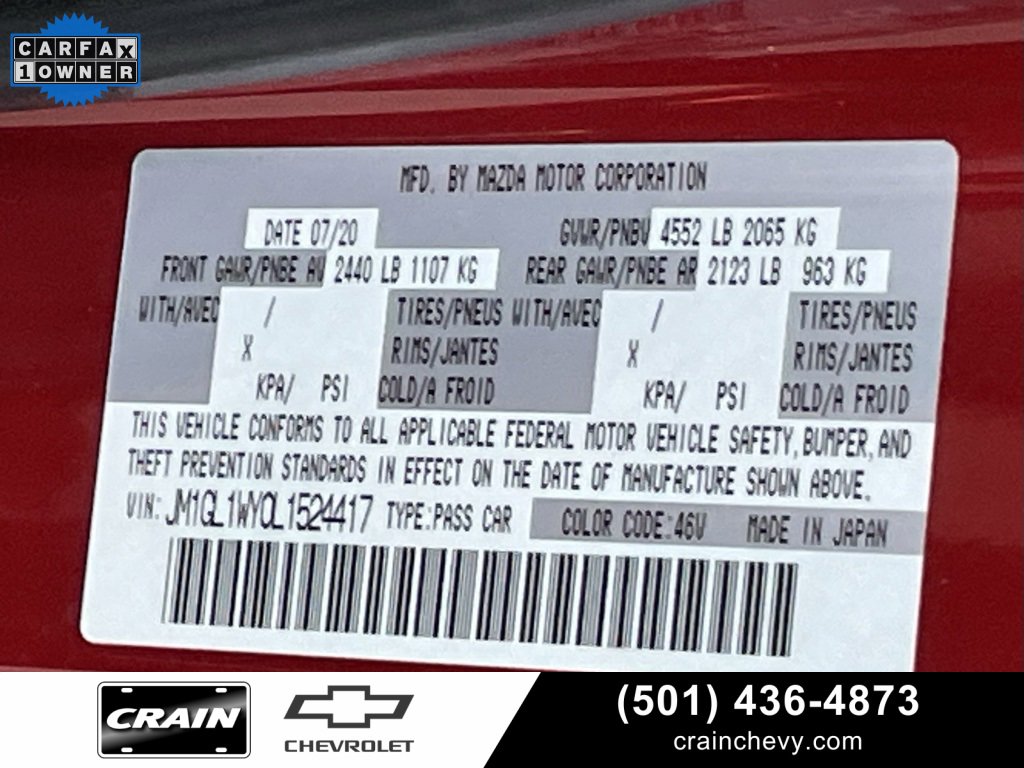 Used 2020 MAZDA MAZDA6 Grand Touring Reserve image 34