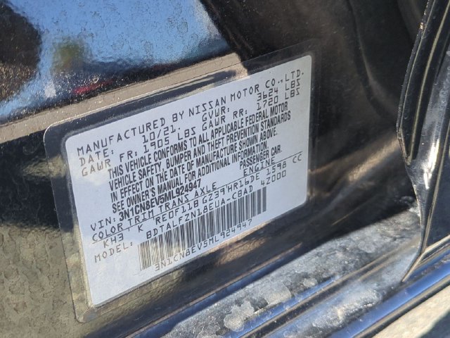 Used 2021 Nissan Versa SV FWD image 35