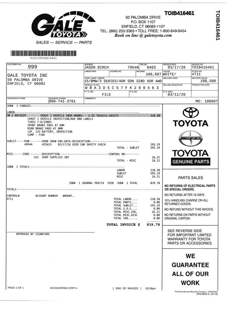 Used 2015 BMW 328d xDrive Sedan image 12