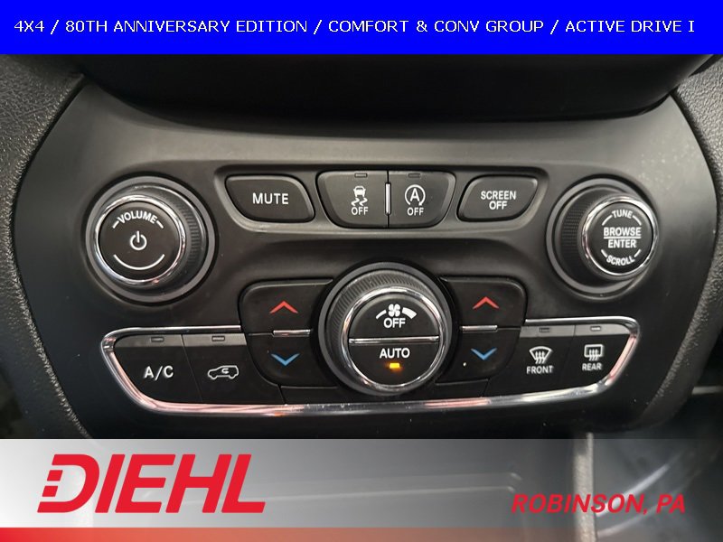 Certified 2021 Jeep Cherokee Latitude Lux 80th Anniv w/ Quick Order Package 26U 80TH image 33