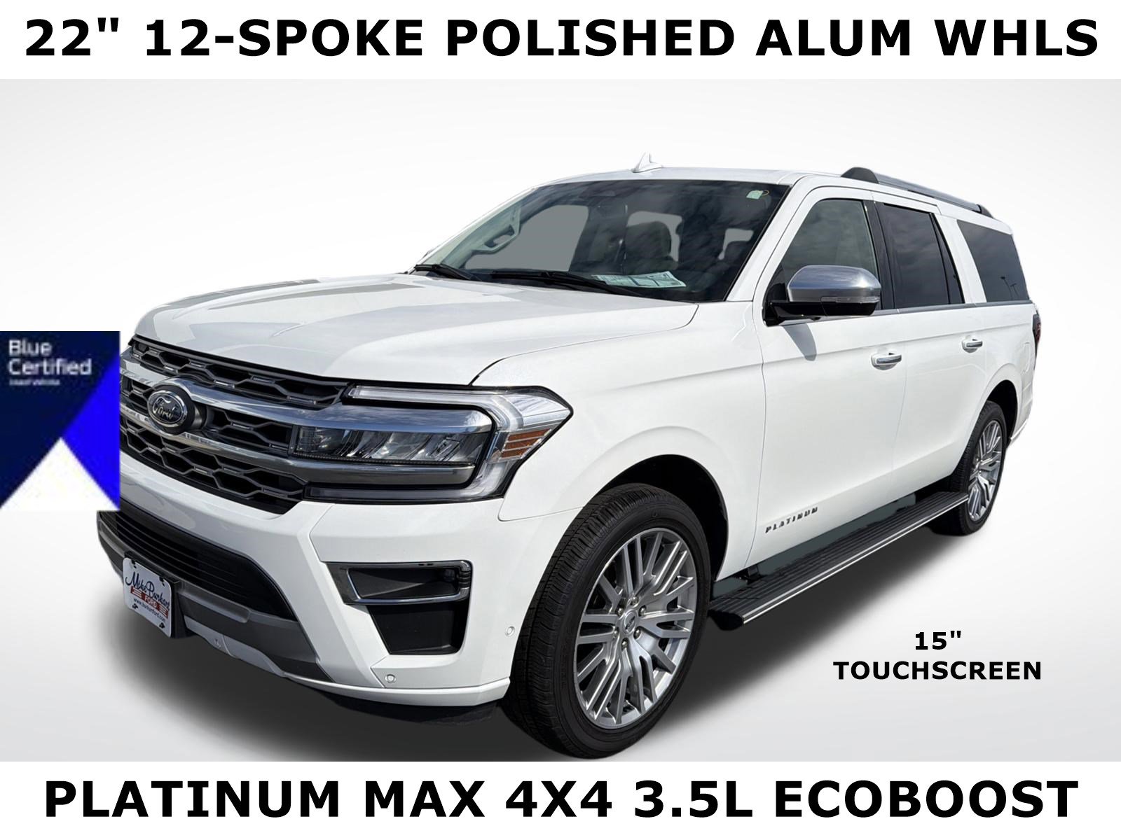 Certified 2024 Ford Expedition Max Platinum AWD/4WD image 1