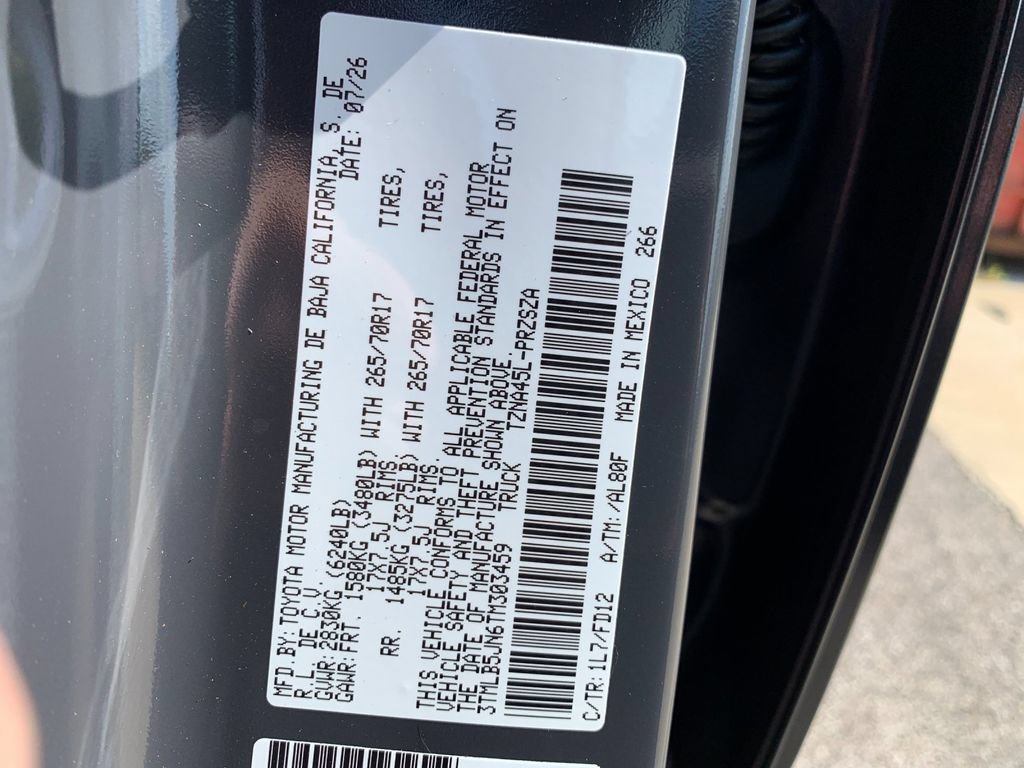 New 2026 Toyota Tacoma TRD Off-Road AWD/4WD image 41