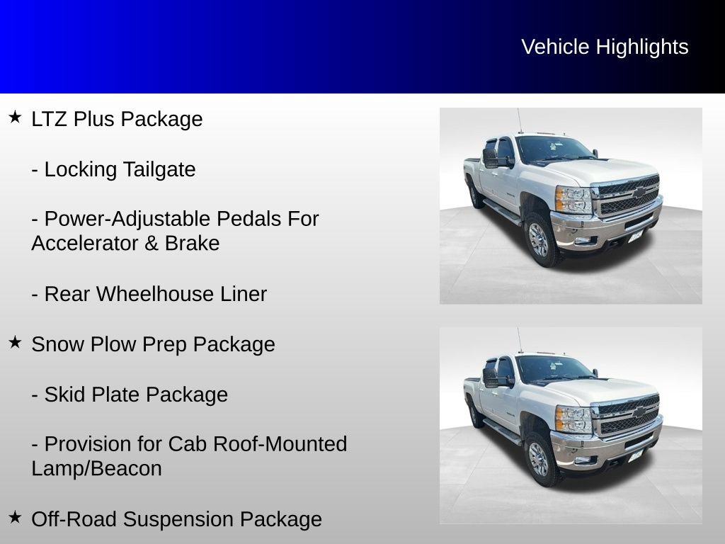 Used 2013 Chevrolet Silverado 3500 LTZ w/ LTZ Plus Package AWD/4WD image 20