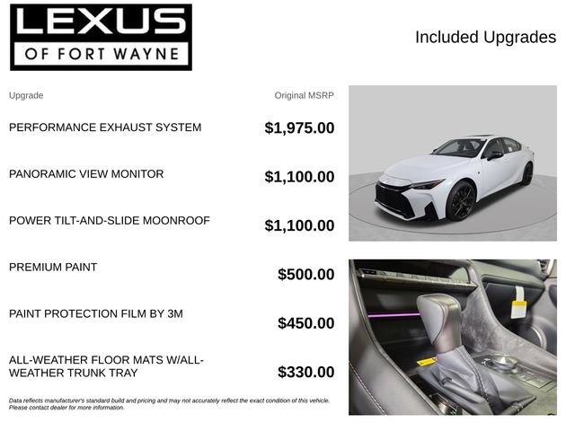 New 2026 Lexus IS 350 F Sport AWD/4WD image 4