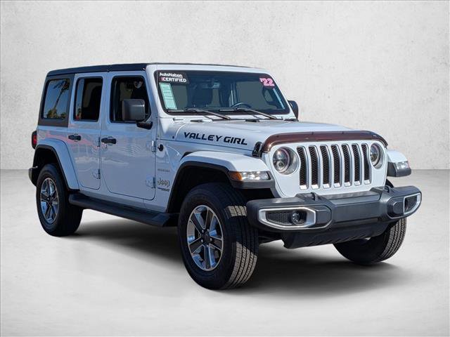 Used 2022 Jeep Wrangler Unlimited Sahara video 3