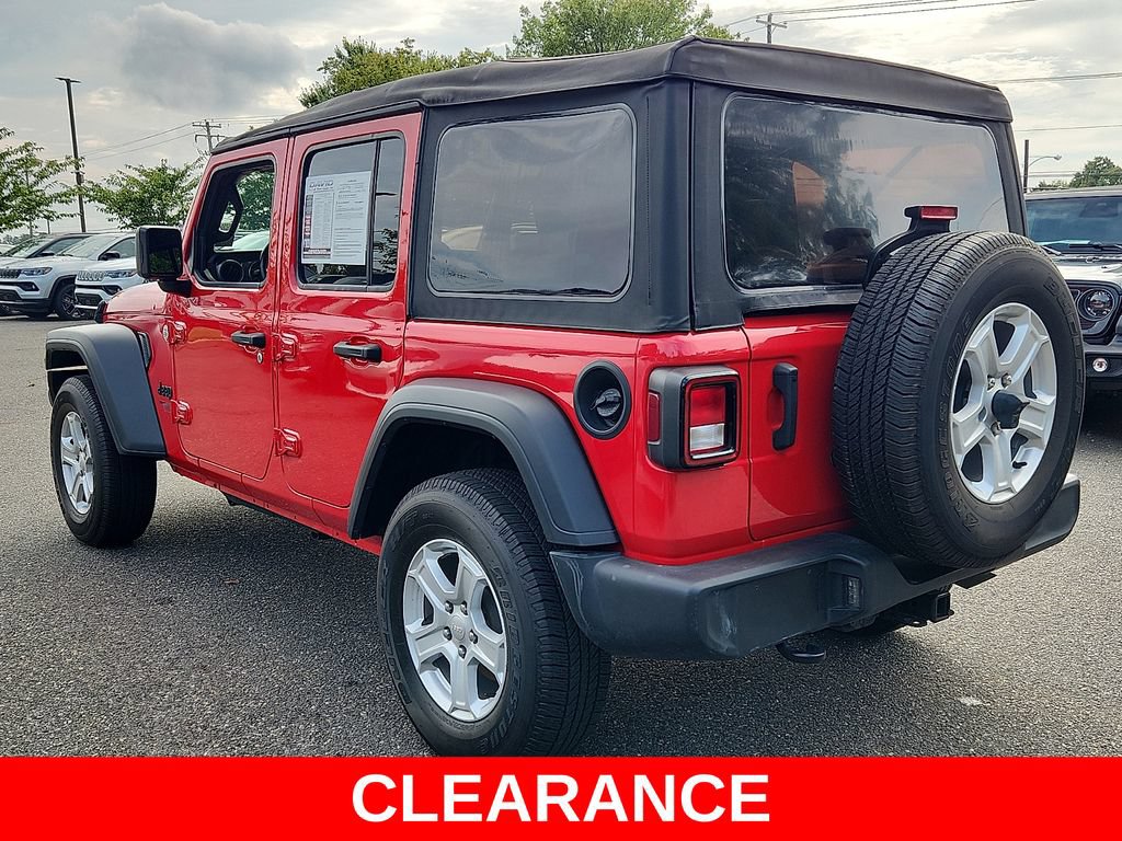 Used 2021 Jeep Wrangler Unlimited Sport AWD/4WD image 4