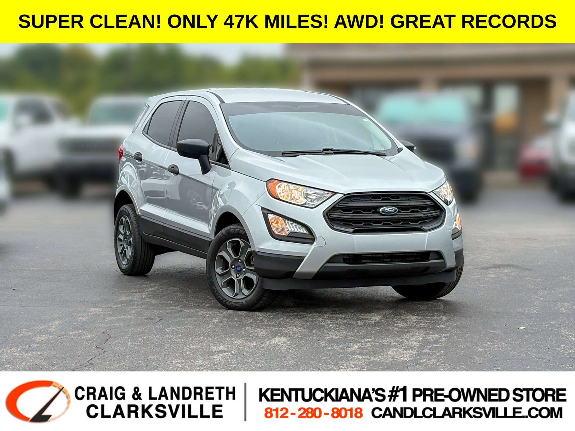 Used 2021 Ford EcoSport S AWD/4WD image 1
