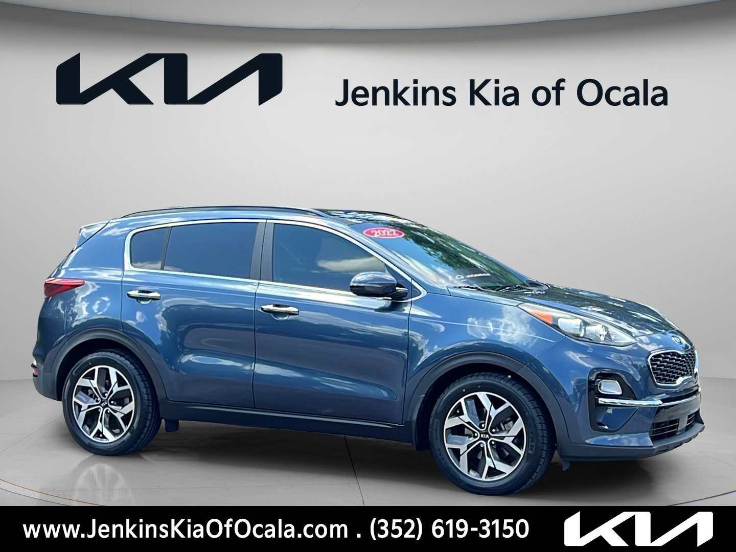 Certified 2022 Kia Sportage EX w/ EX Technology Package FWD image 1