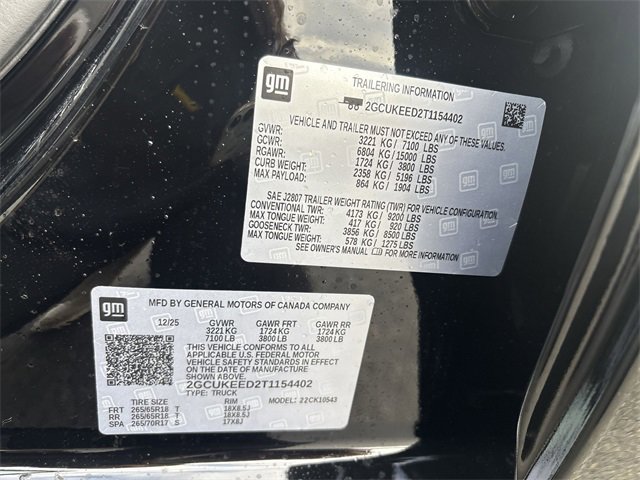 New 2026 Chevrolet Silverado 2500 Custom w/ Snow Plow Prep/Camper Package image 35