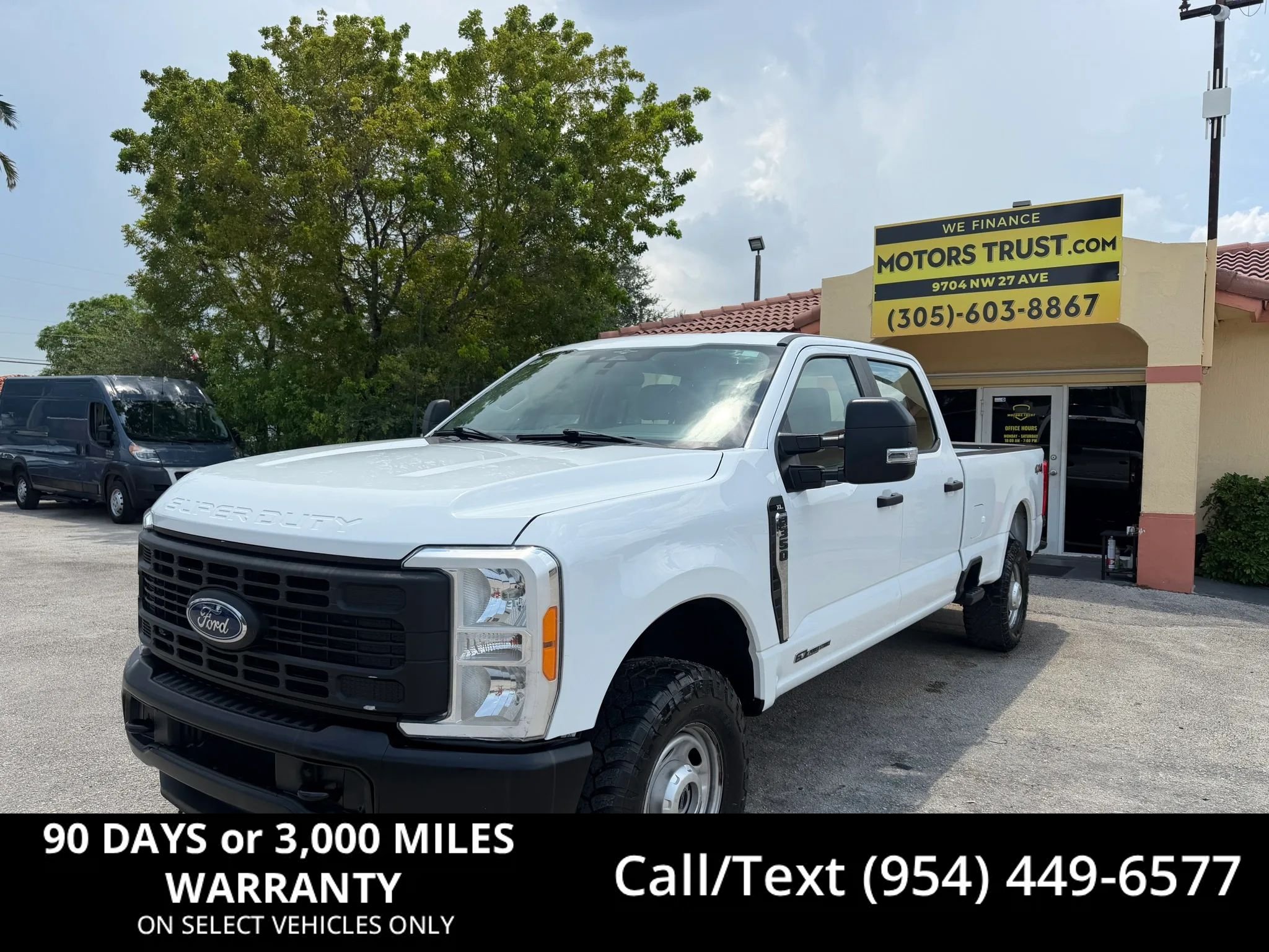 Used 2023 Ford F350 4x4 Crew Cab XL w/ XL Off-Road Package image 1