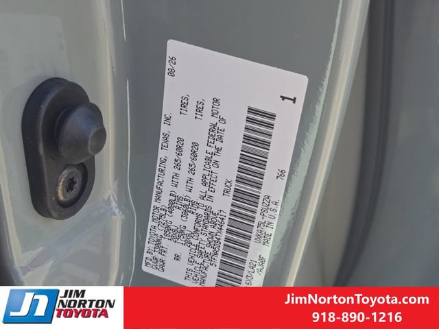 New 2026 Toyota Tundra Platinum AWD/4WD image 25