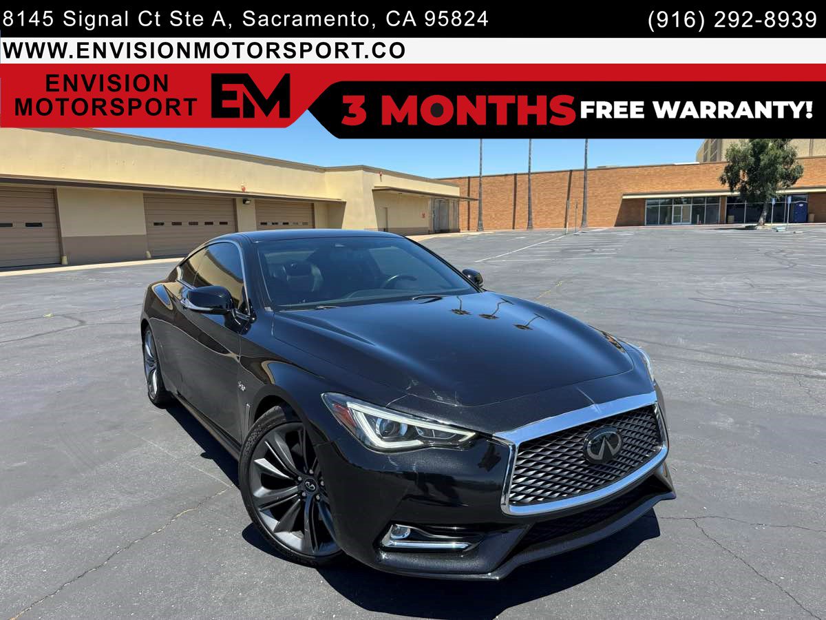 Used 2019 INFINITI Q60 Red Sport 400 w/ Cargo Package RWD image 1