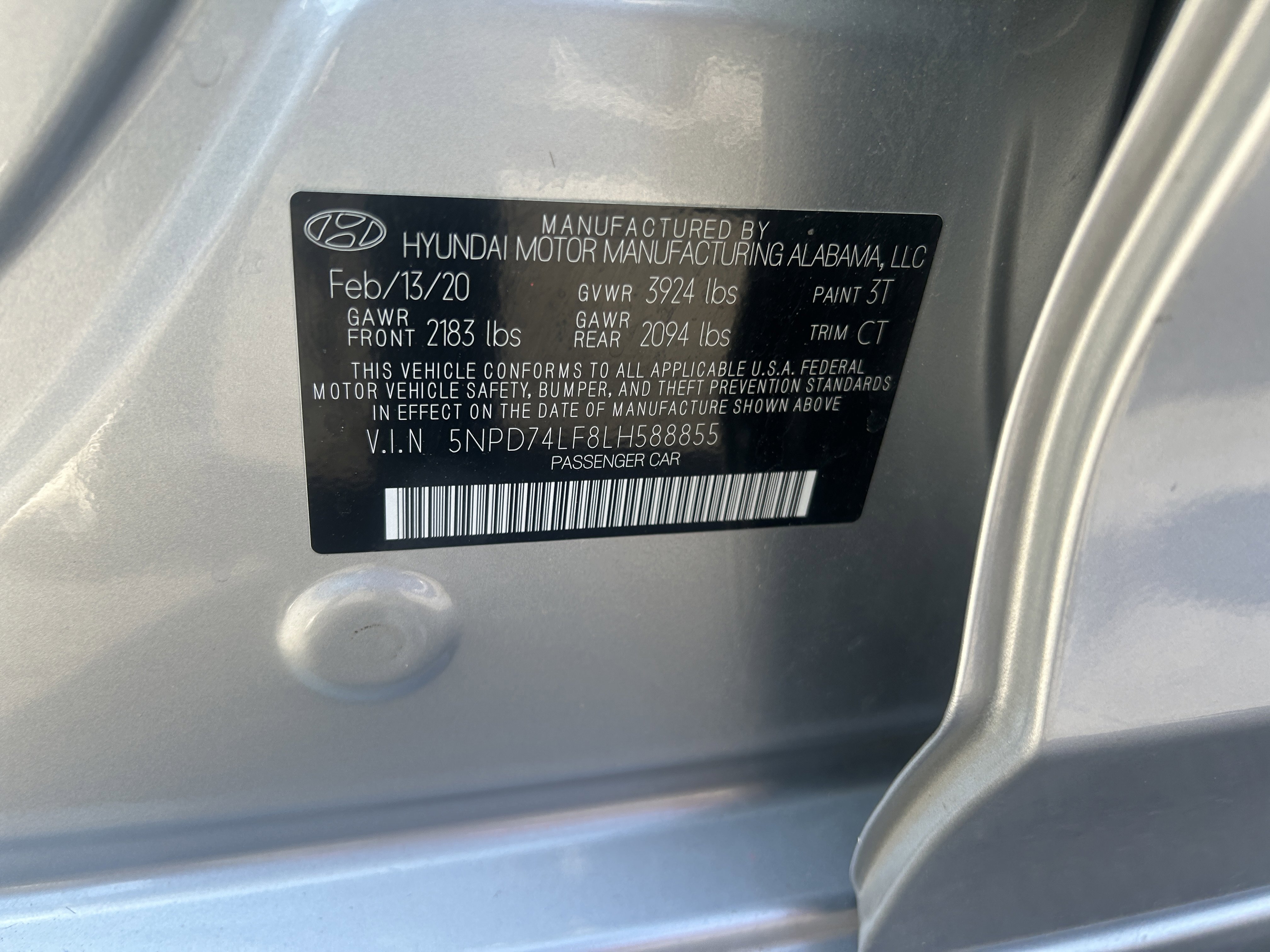 Used 2020 Hyundai Elantra SE w/ Cargo Package (C1) image 13