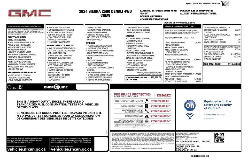 Used 2024 GMC Sierra 2500 Denali w/ Denali Reserve Package video 3