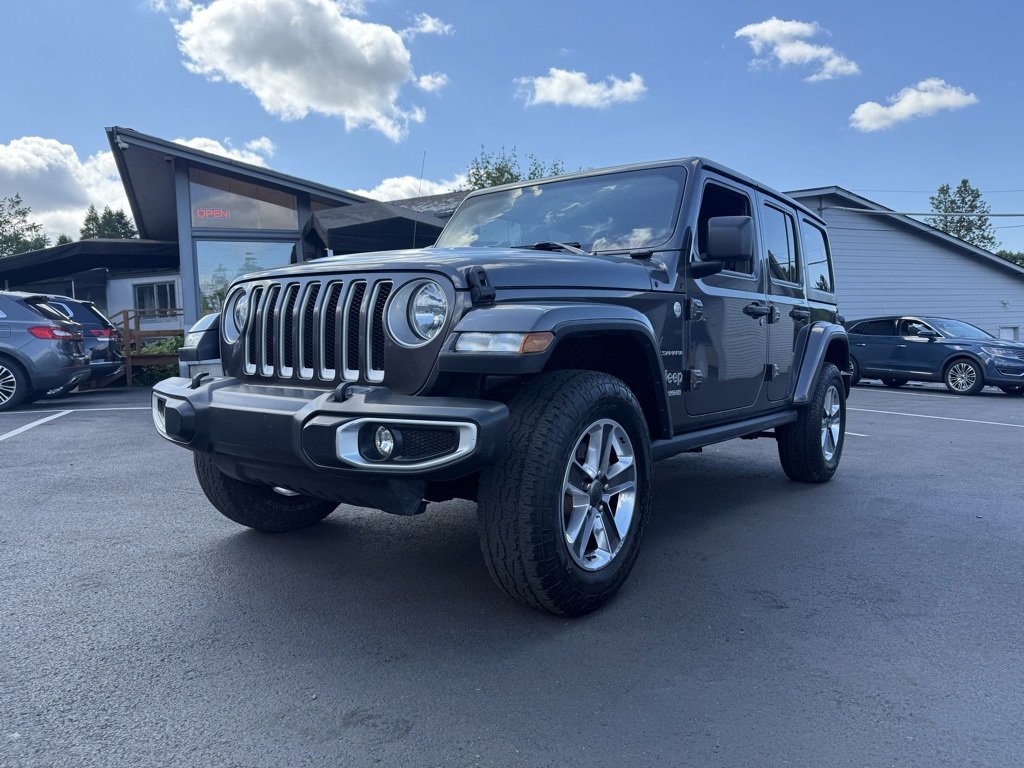 Used 2020 Jeep Wrangler Unlimited Sahara image 1