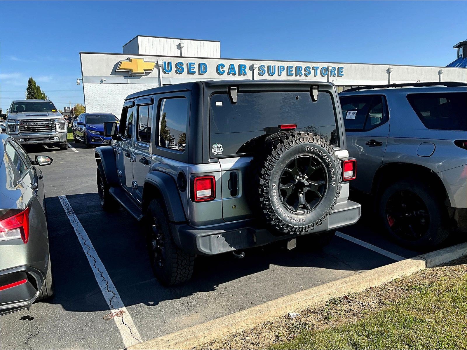 Used 2020 Jeep Wrangler Unlimited Sport AWD/4WD image 3