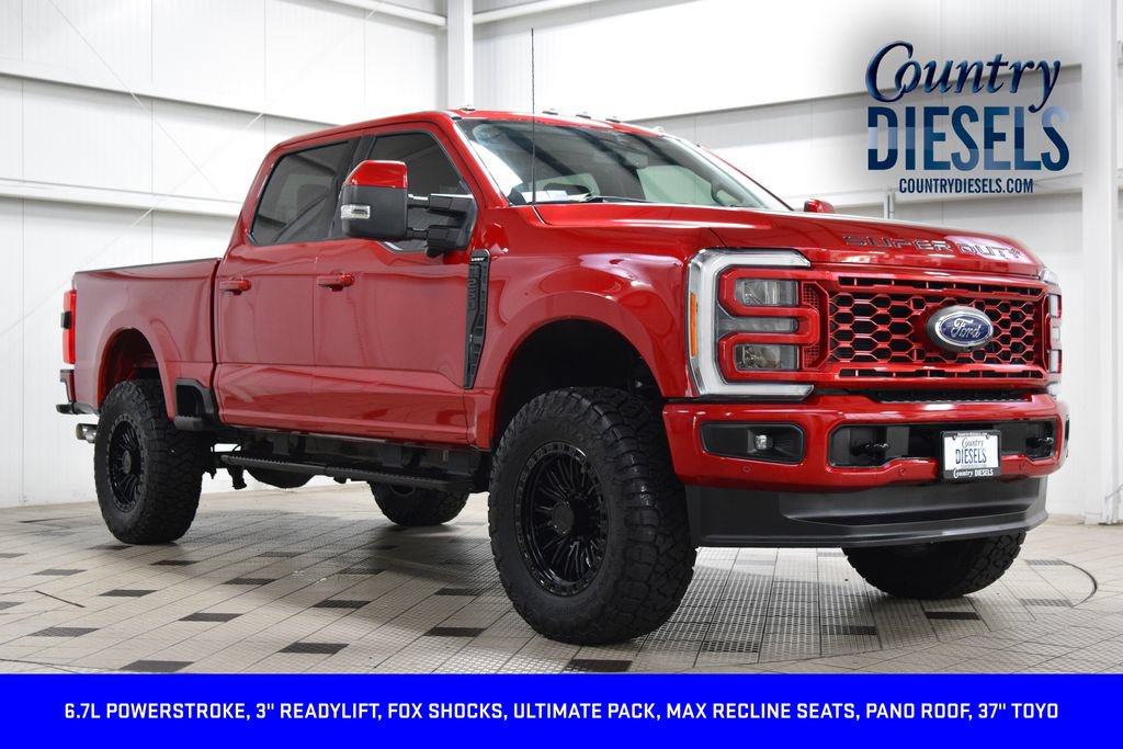 Used 2023 Ford F250 Lariat w/ Lariat Ultimate Package AWD/4WD video 1