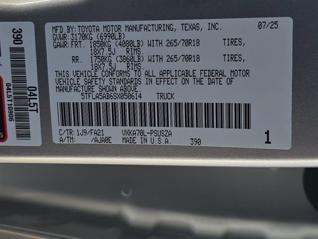 Used 2025 Toyota Tundra SR5 image 34